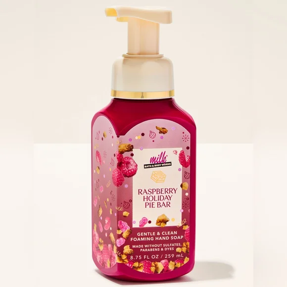 Bath Body Works Milk Bar Dessert Gentle Foaming Hand Soap Set of 4 NEW 8oz Each